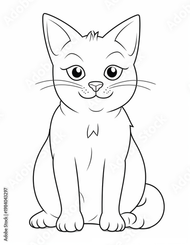 Cozy Farm Animal  Bold& Easy Coloring Pages For Kids