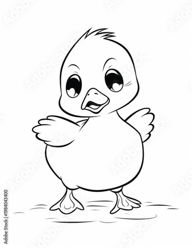 Cozy Farm Animal  Bold& Easy Coloring Pages For Kids