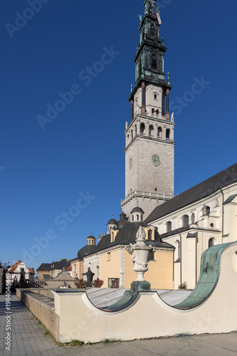 Jasna Gora Basilica, Cenacle (Wieczernik) with black statue of Christ the King, Czestochowa, Poland