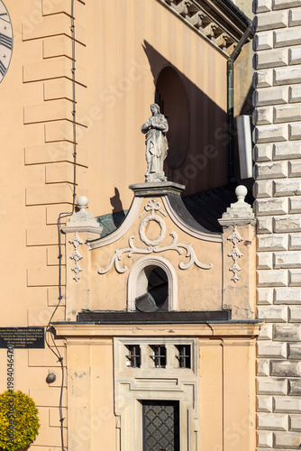 Entrance gate to sacristy of Jasna Gora Basilica, Czestochowa, Poland