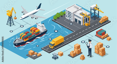 Global Logistics and Supply Chain Management: Shipping, Air Cargo, and Warehousing