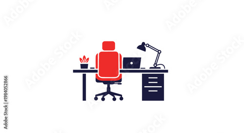 Office Chair Desk Workspace Furniture.