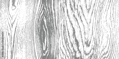 A high contrast black and white abstract representation of intricate natural wood grain textures