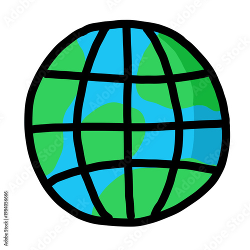 earth globe icon