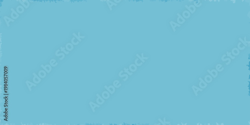 A solid light blue background fills the entire frame of the image