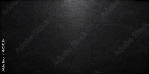 Dark grunge black chalkboard background with a textured old concrete wall pattern and vintage gray paper surface backdrop