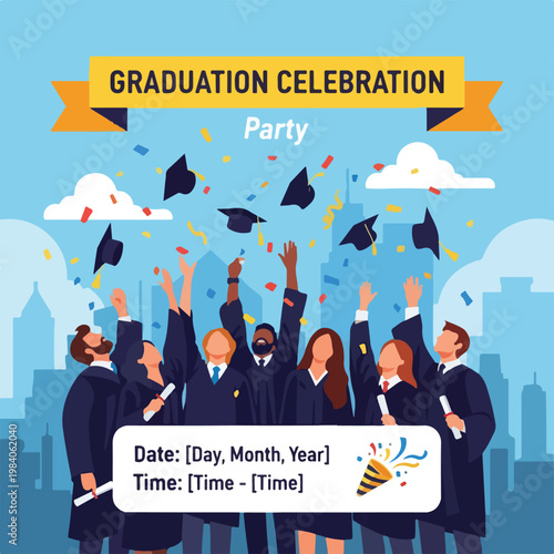 People Celebrating Graduation Day Together 1.