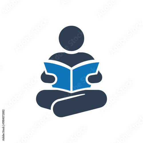 Focused Grounded Reading Session Icon