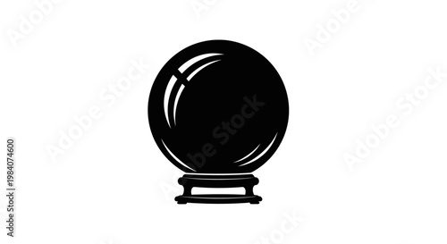 Crystal Ball on a Stand.