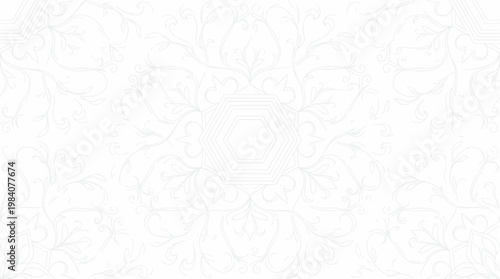 Subtle Abstract Pattern with Light Repeating Motifs on a Pale Background.