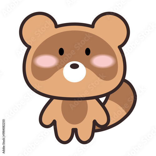 baby Raccoon charater