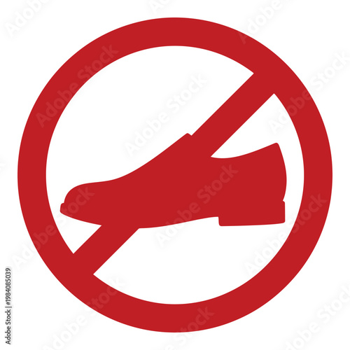 Red circle with a line through a megaphone icon  no shouting or loud noise allowed sign