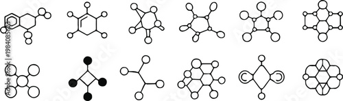molecule organic chemistry educational infographic polycyclic aromatic