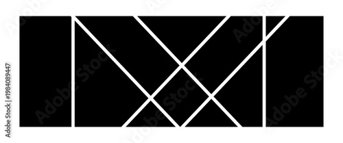 mosaic collage pictures collection. collage mood board grid template. set of presentation backgrounds.