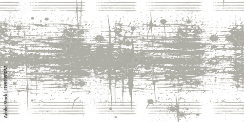 Abstract a detailed pattern of a variety of lines and paint splatters which looks so artistic and a little bit grunge. A visual expression, this image is perfect for various creative concepts.