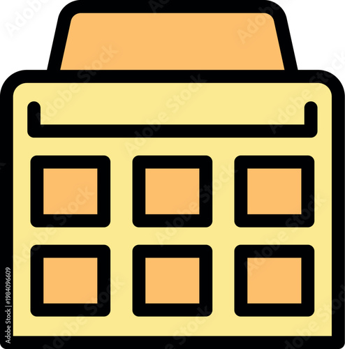 Electronic drum machine generating a beat for modern music production