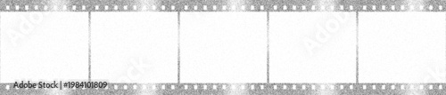 Фотография Film strip seamless pattern Y2K Halftone style mimicking print grain spray photocopy texture