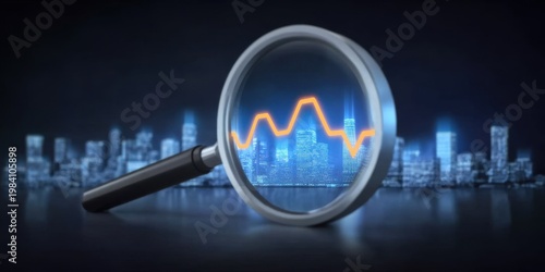 Analysts check the statistic to design a surveillance record, using the opportunity to verify the procedure for the financial district.