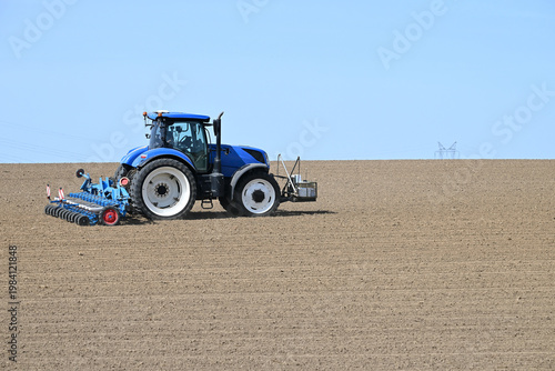 Belgique Wallonie agriculture tracteur terre