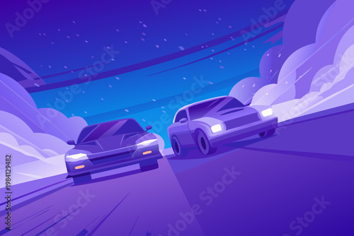 Overtaking Maneuver on Straight With One Car Passi