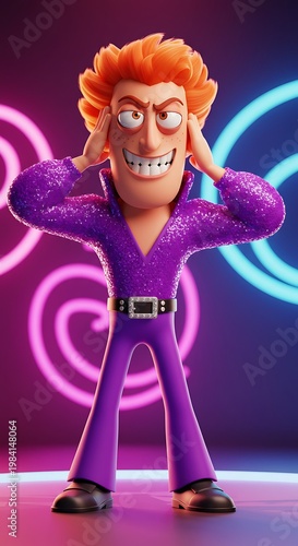 Neon Groove Headache