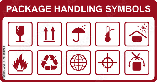 Common packaging warning symb...