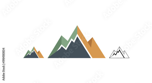 Clean and modern design featuring geometric shapes. Evokes a sense of innovation and progress, ideal for business, technology, or marketing materials.