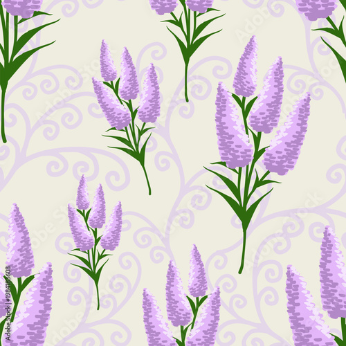 beautiful abstract floral pattern there are many flowers and botanical stuff in it such as petal leaf stem and pollen it gives lovely design of floral background floral wallpaper and floral bg