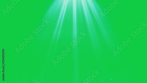 Volumetric Stage Lighting Overlay VFX Green Screen Light Beam Effect