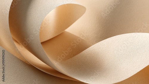 Ephemeral curves of muted tones