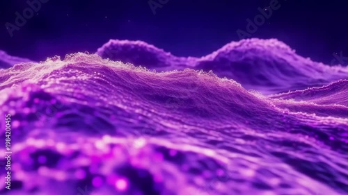 purple-futuristic-wave-energy-animation