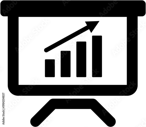 Graph Display Shows Growth Chart