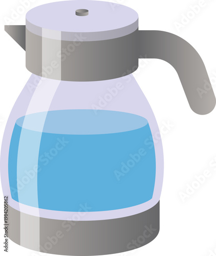 Glass Jug Water Container Illustration