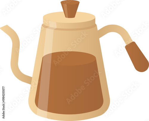 Coffee Pot Beverage Illustration