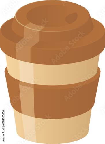 Takeaway Coffee Cup Illustration
