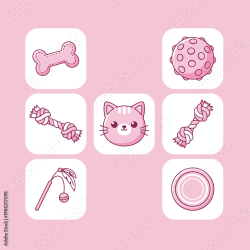 Large set of vector illustrations of tofu skin or bean curd products including dry stacks, soaked sheets in water, spicy hot pot bowls and a cute mascot character.