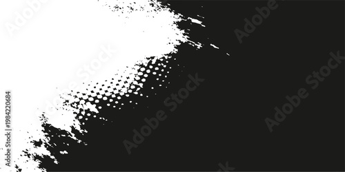 Abstract monochrome pattern graphic with a unique artistic composition. Evoking visual intrigue.