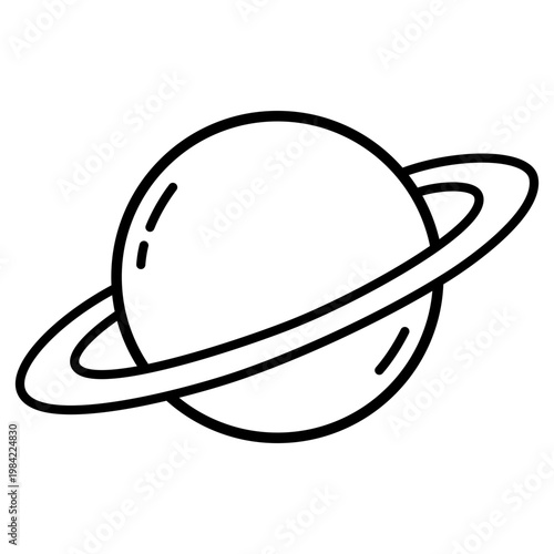 Illustration of Saturn 