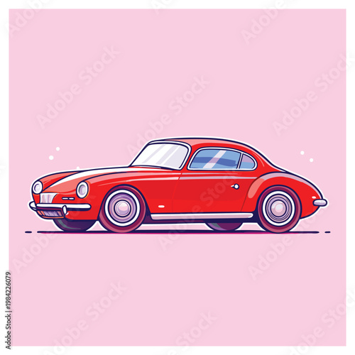 vector illustration of a car
