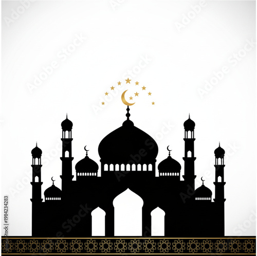 taj mahal silhouette