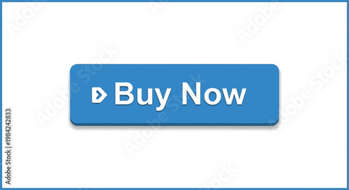 A bright blue button with white text indicating a purchase option sharply defined silhouette high quality professional detailed modern elegant stylish