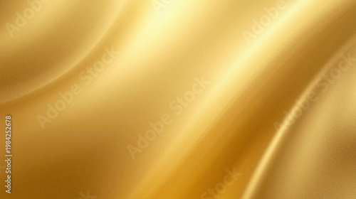 Luxurious gold silk fabric background with soft waves and elegant satin texture. High resolution 8K metallic gold wallpaper for premium web design, luxury branding, corporate events, and elegant UI