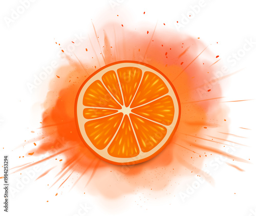Orange in Flavor Burst