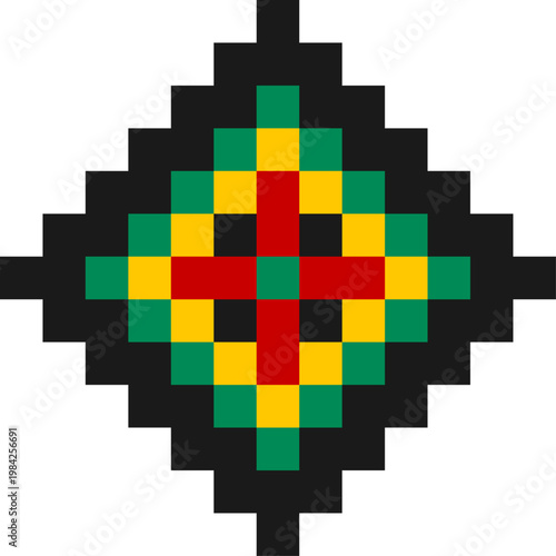 Pixelated Ornament