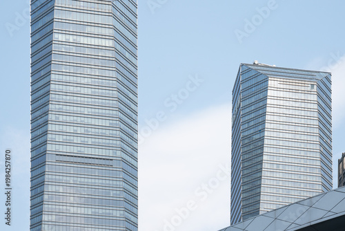 modern office buildings