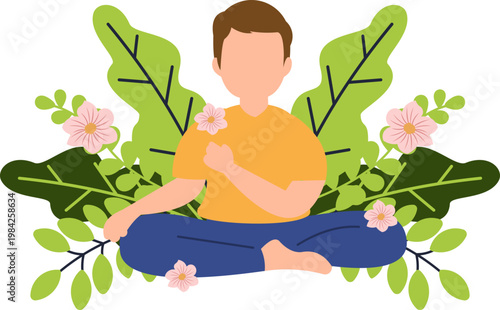 Metal Health & Self Care Illustration