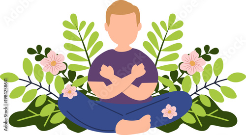 Metal Health & Self Care Illustration