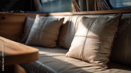 Comfortable spot in a cozy cabin