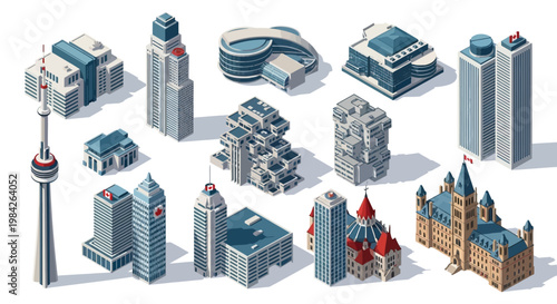 Diverse architectural structures a collection of buildings and landmarks worldwide