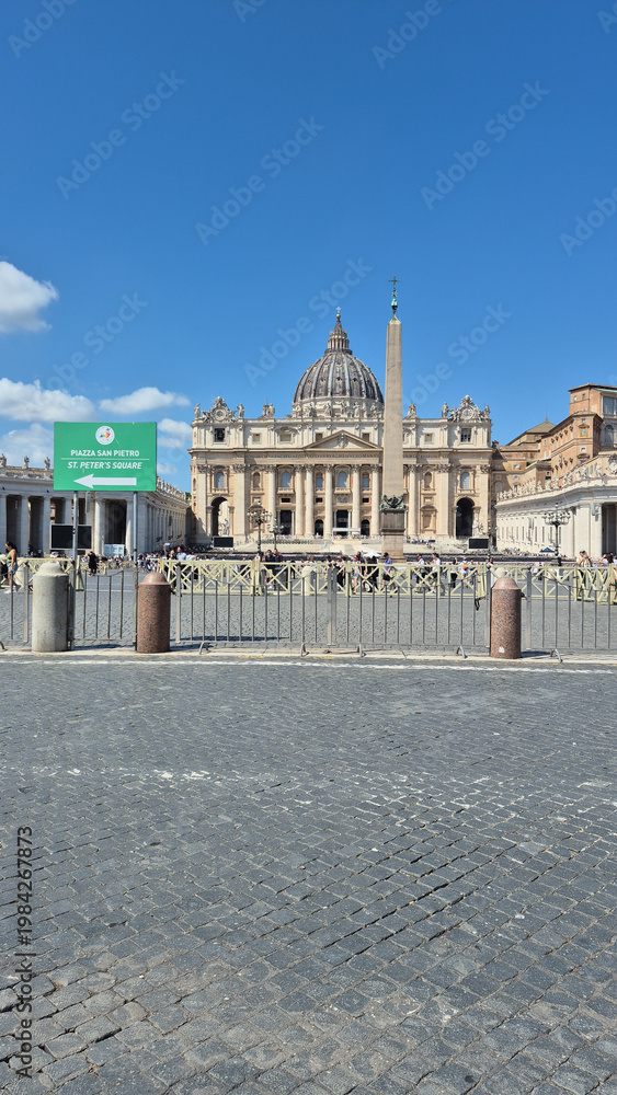 Fototapeta premium Vaticano, italia, roma